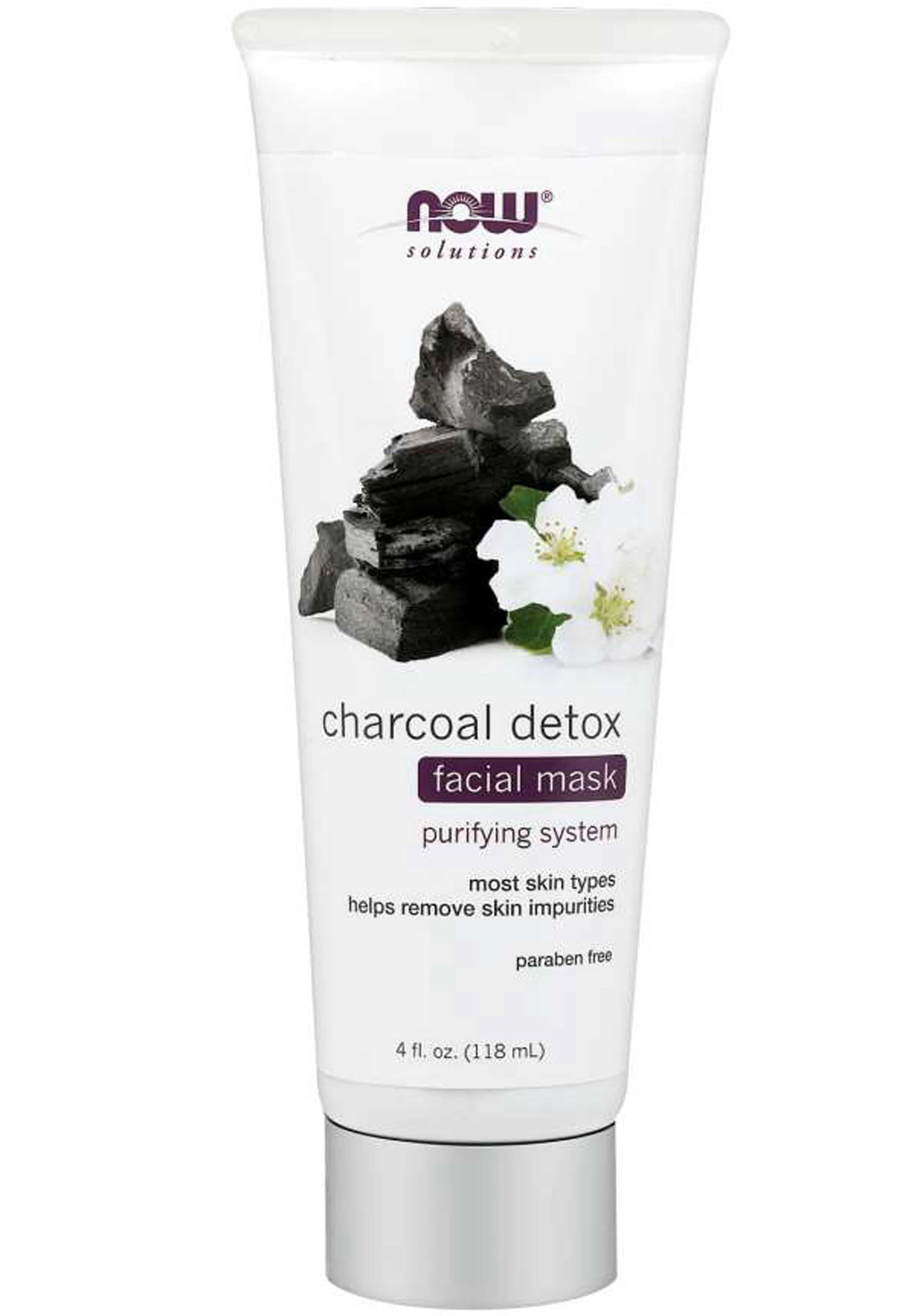 NOW Solutions Charcoal Detox Facial Mask