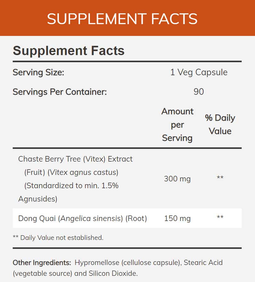 NOW Chaste Berry Vitex Extract 300 mg