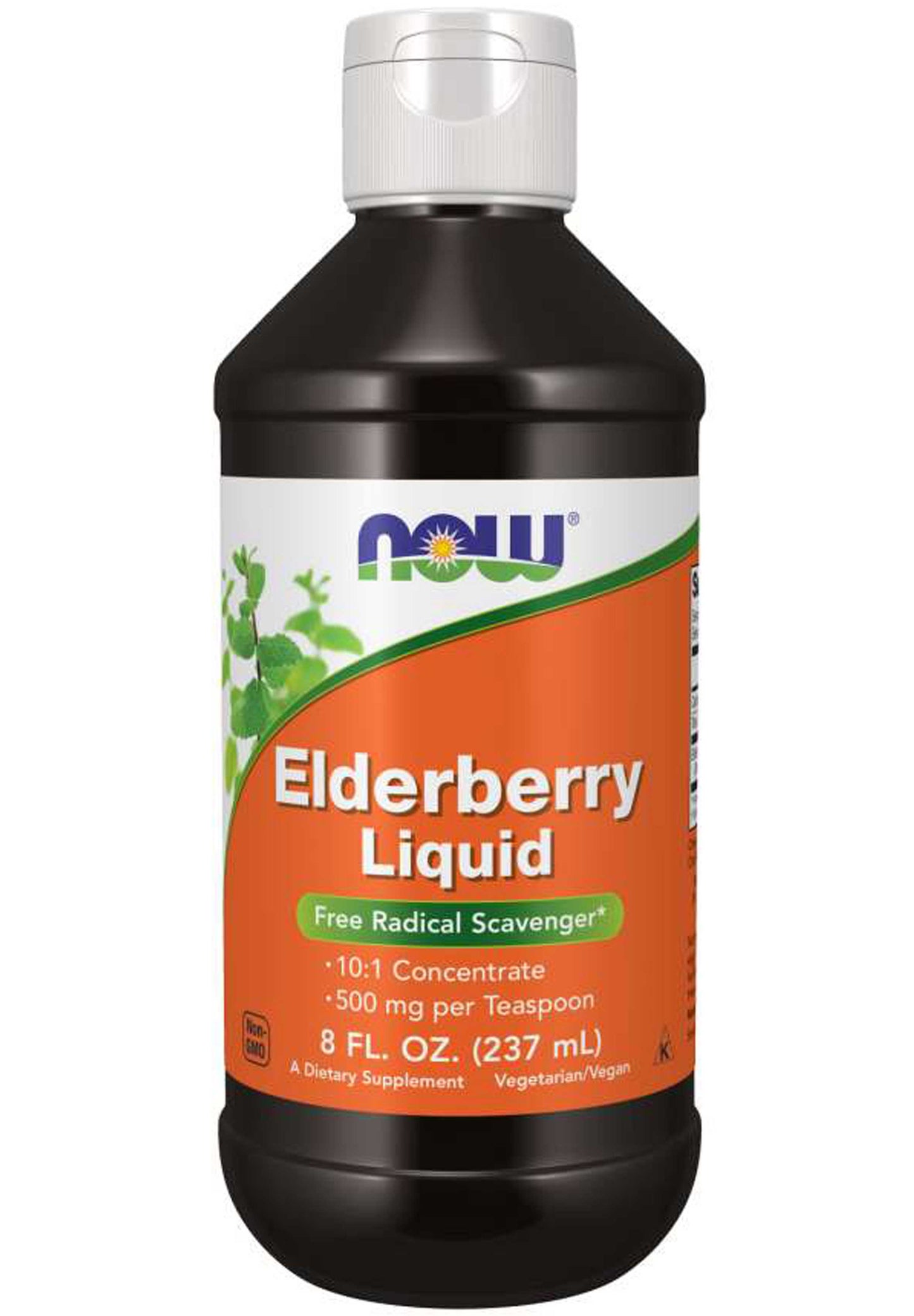 NOW Elderberry Liquid