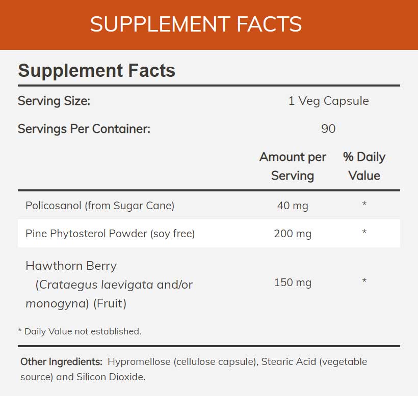 NOW Extra Strength Policosanol 40 mg