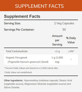 NOW Fenugreek 500 mg