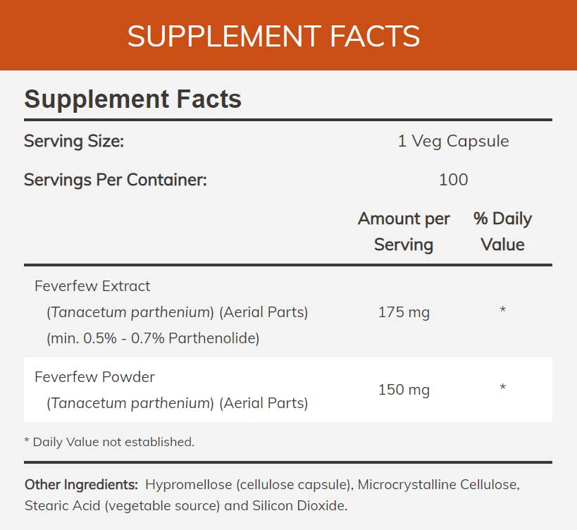 NOW Feverfew