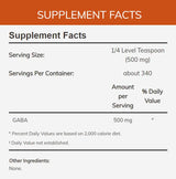 NOW GABA Pure Powder