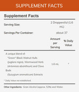 NOW Green Black Walnut Wormwood Complex