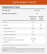 NOW Flax Oil 1000 mg