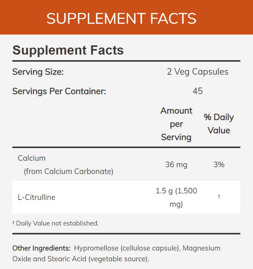 NOW L-Citrulline