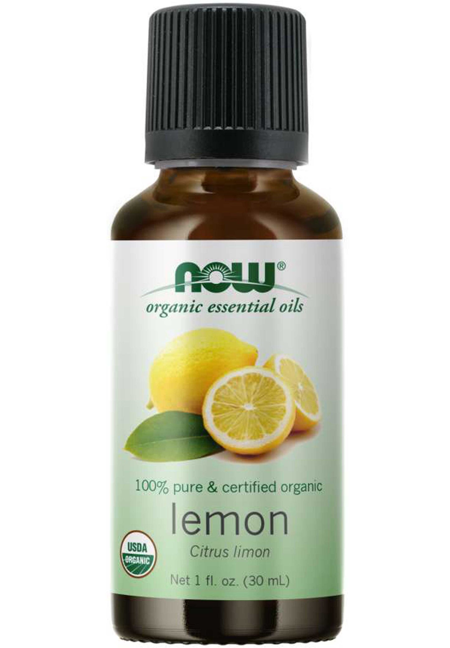 NOW Organic Essential Oils Lemon Oil, Organic