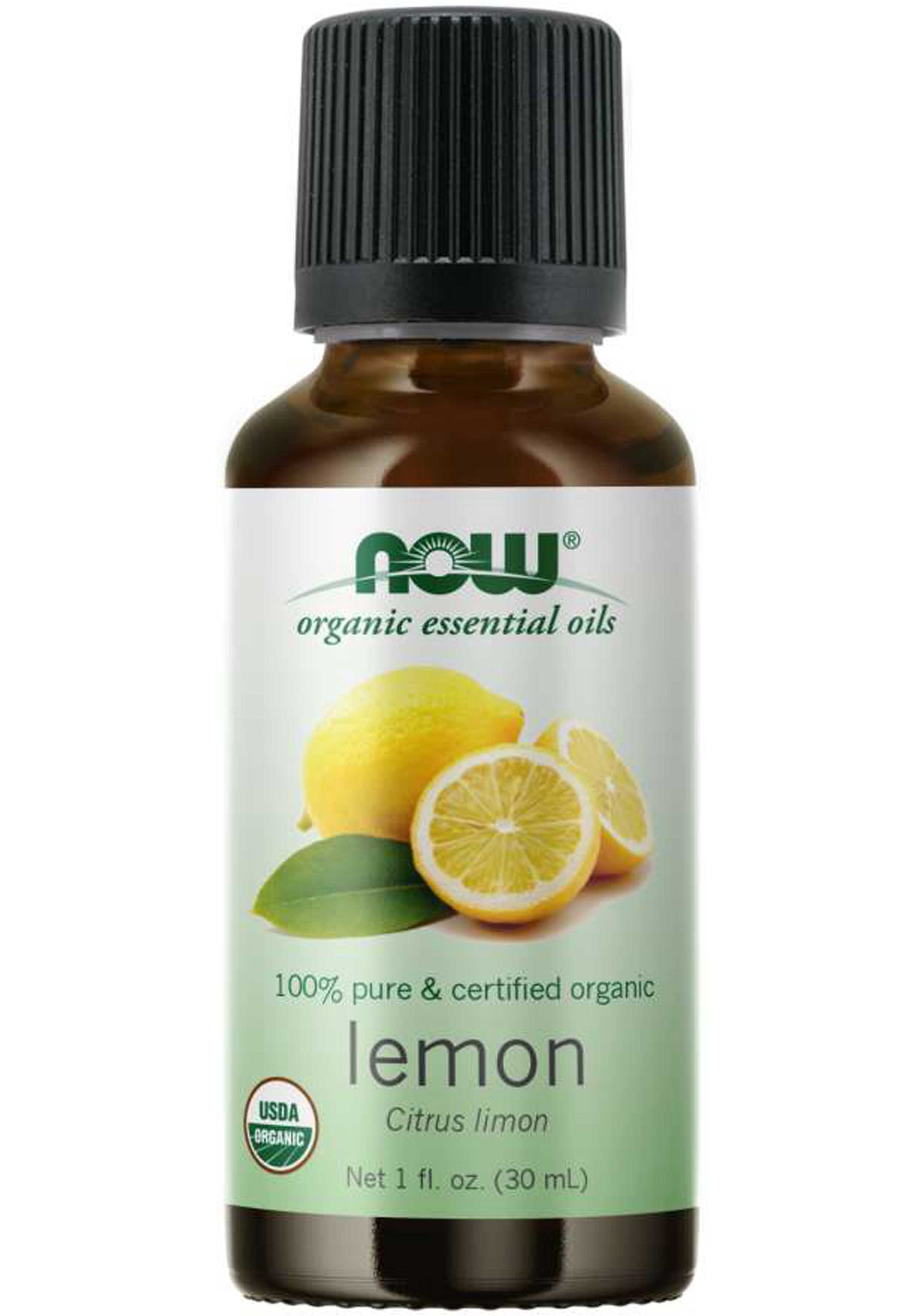 NOW Organic Essential Oils Lemon Oil, Organic
