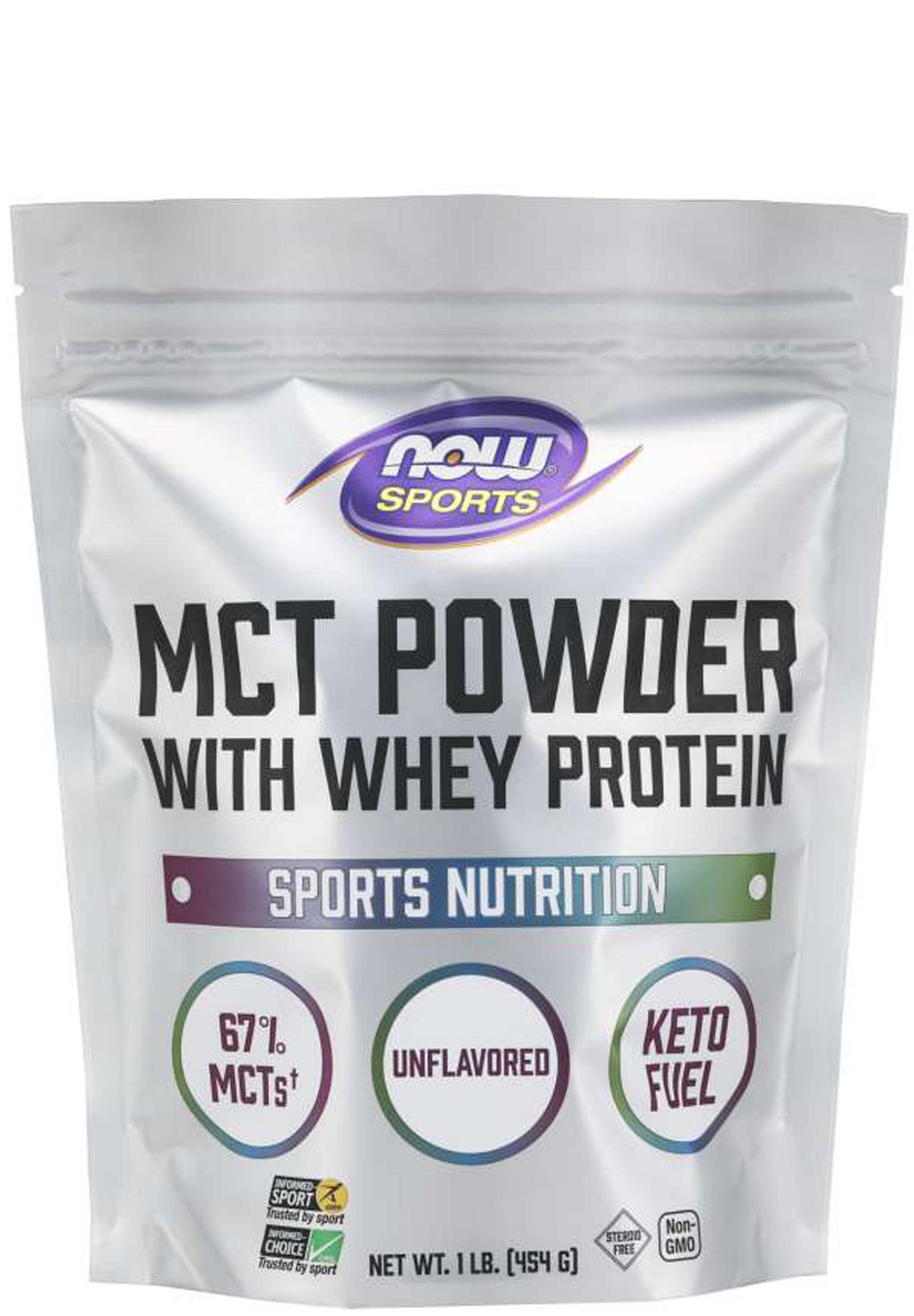 NOW Sports MCT Powder With Whey Protein