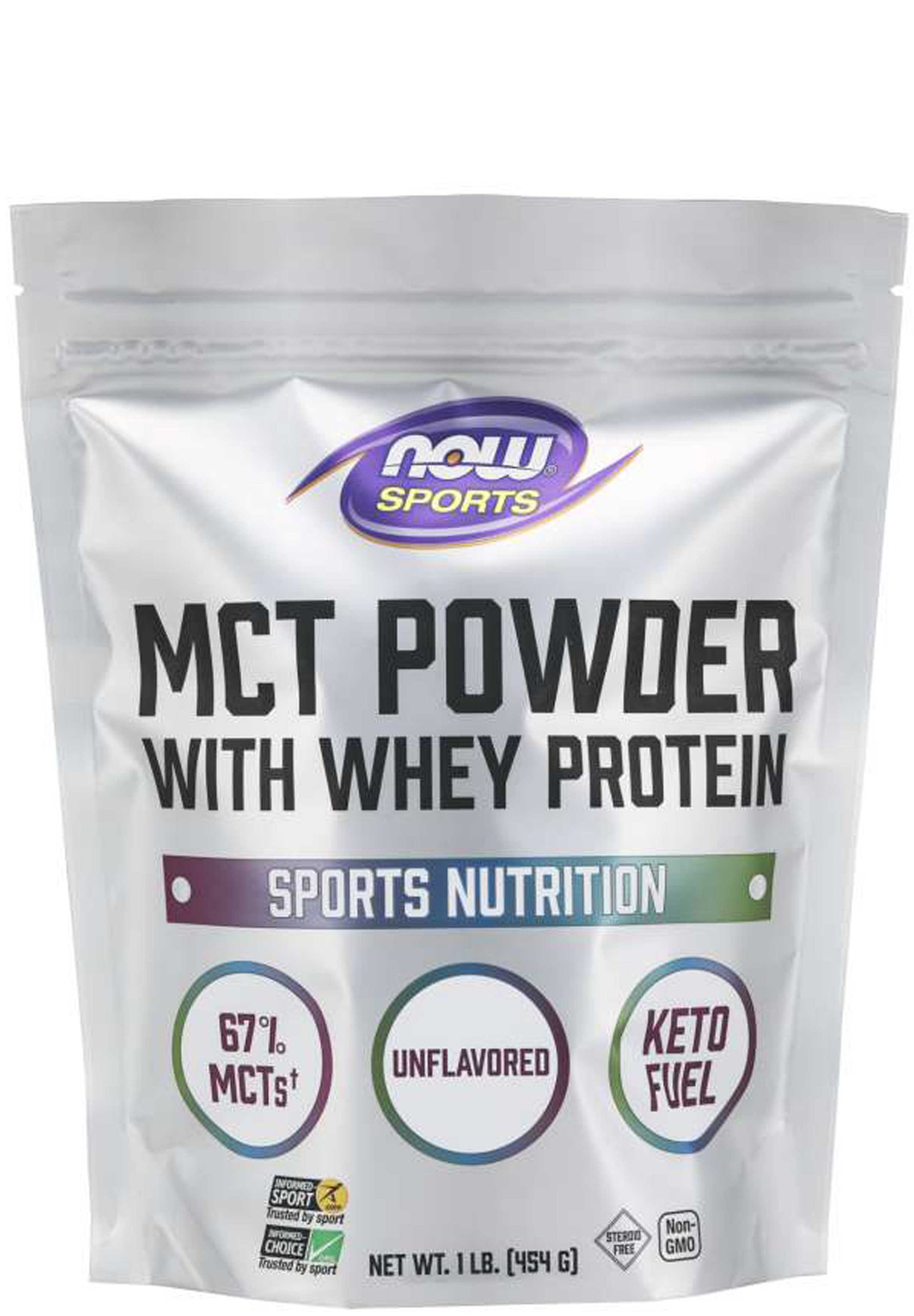 NOW Sports MCT Powder With Whey Protein