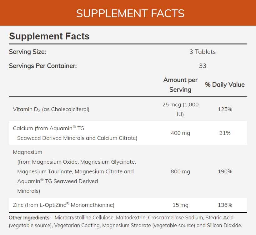 NOW Magnesium & Calcium 2:1 Ratio