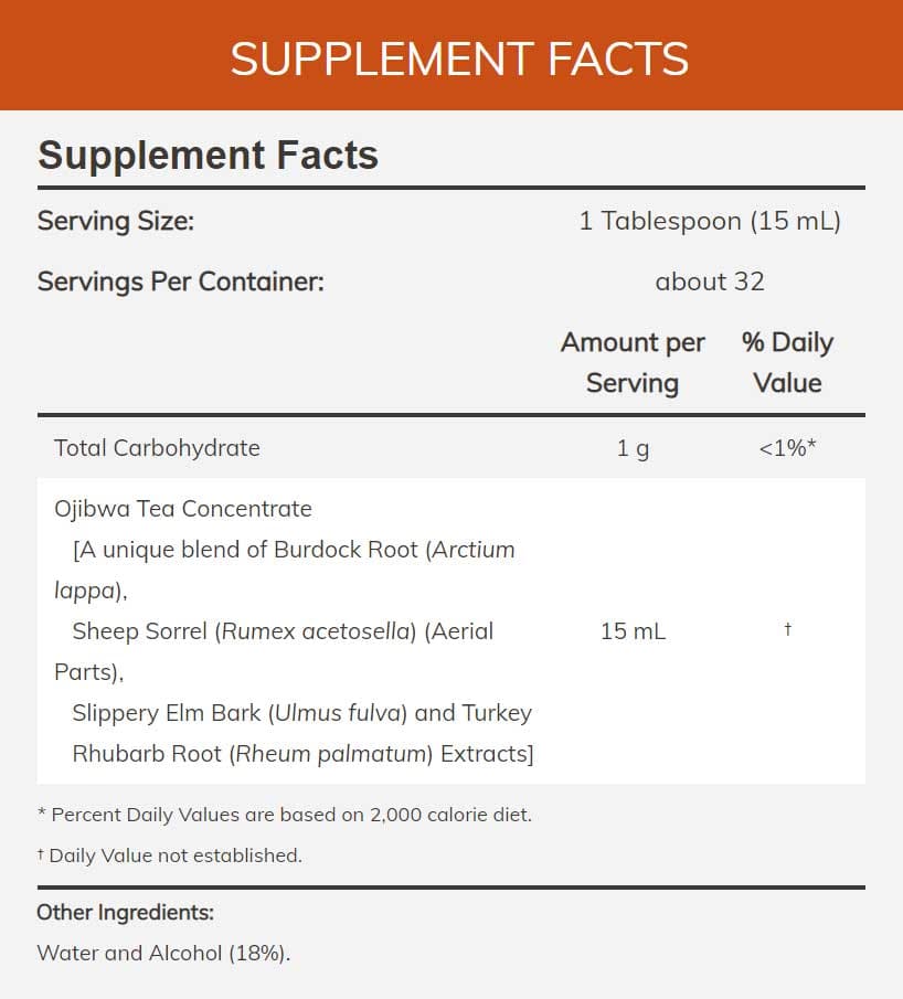NOW Ojibwa Tea (Liquid)