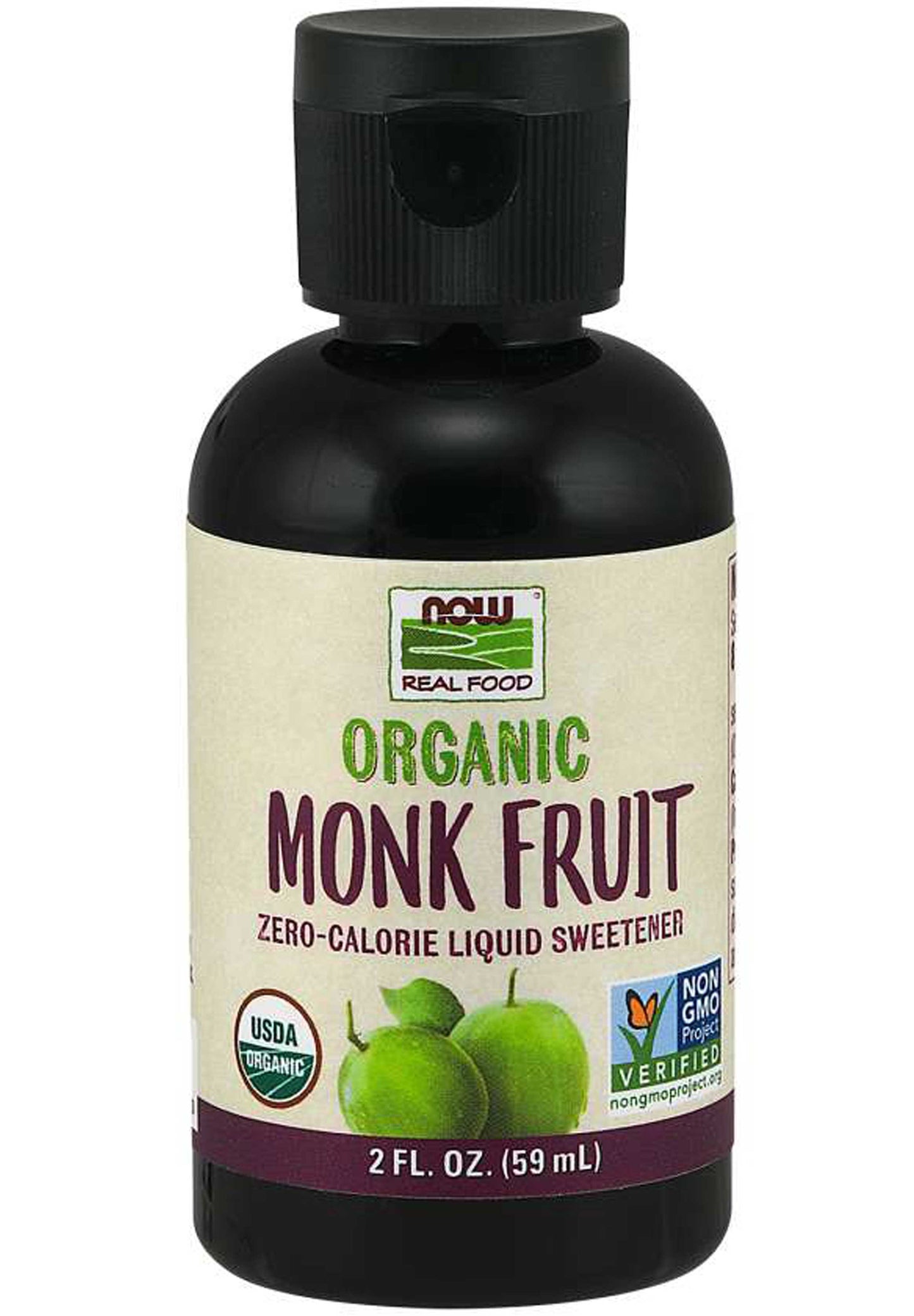 NOW Organic Monk Fruit Liquid Sweetener