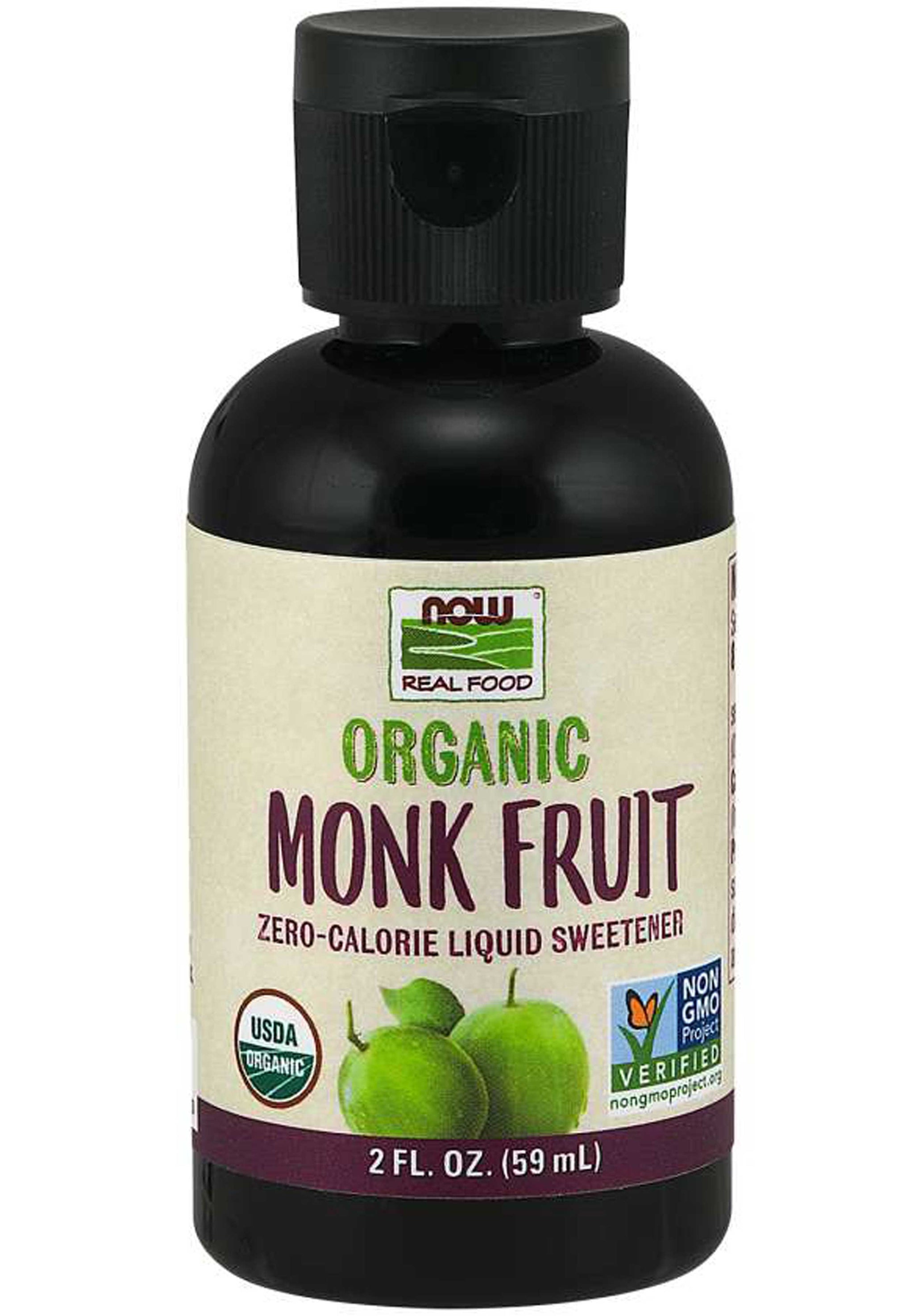 NOW Organic Monk Fruit Liquid Sweetener