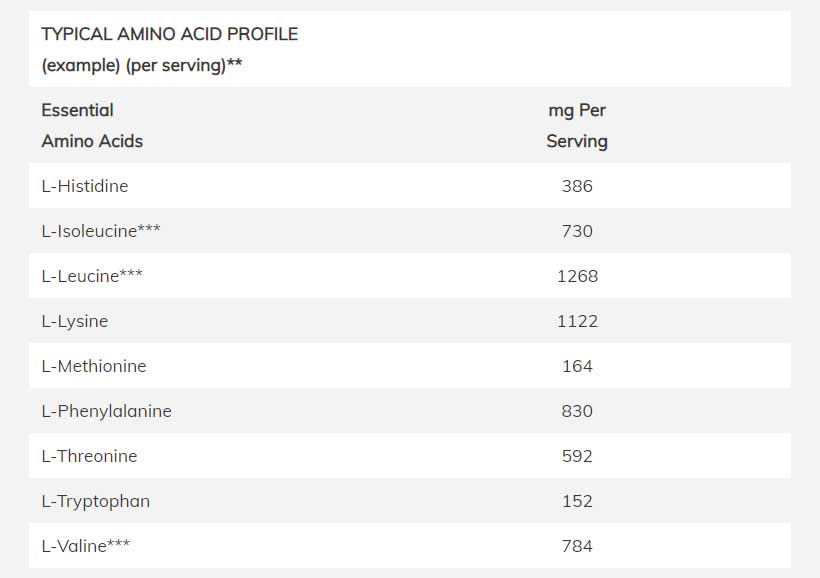NOW Sports Organic Pea Protein