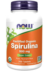 NOW Certified Organic Spirulina