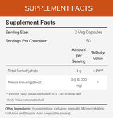 NOW Panax Ginseng 500 mg