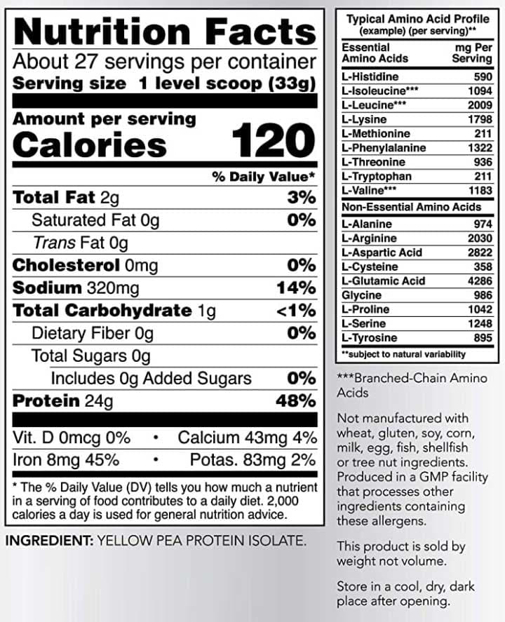 NOW Sports Pea Protein