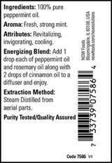 NOW Essential Oils 100% Pure Peppermint