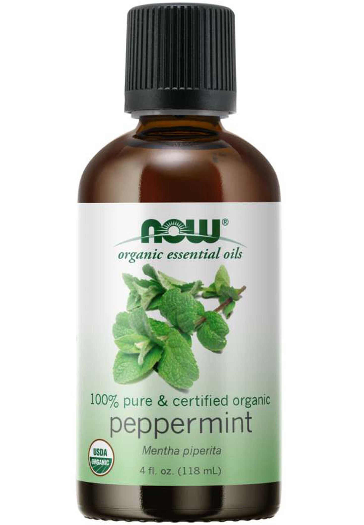 NOW Organic Essential Oils Peppermint, Organic