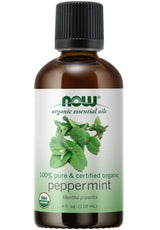 NOW Organic Essential Oils Peppermint, Organic