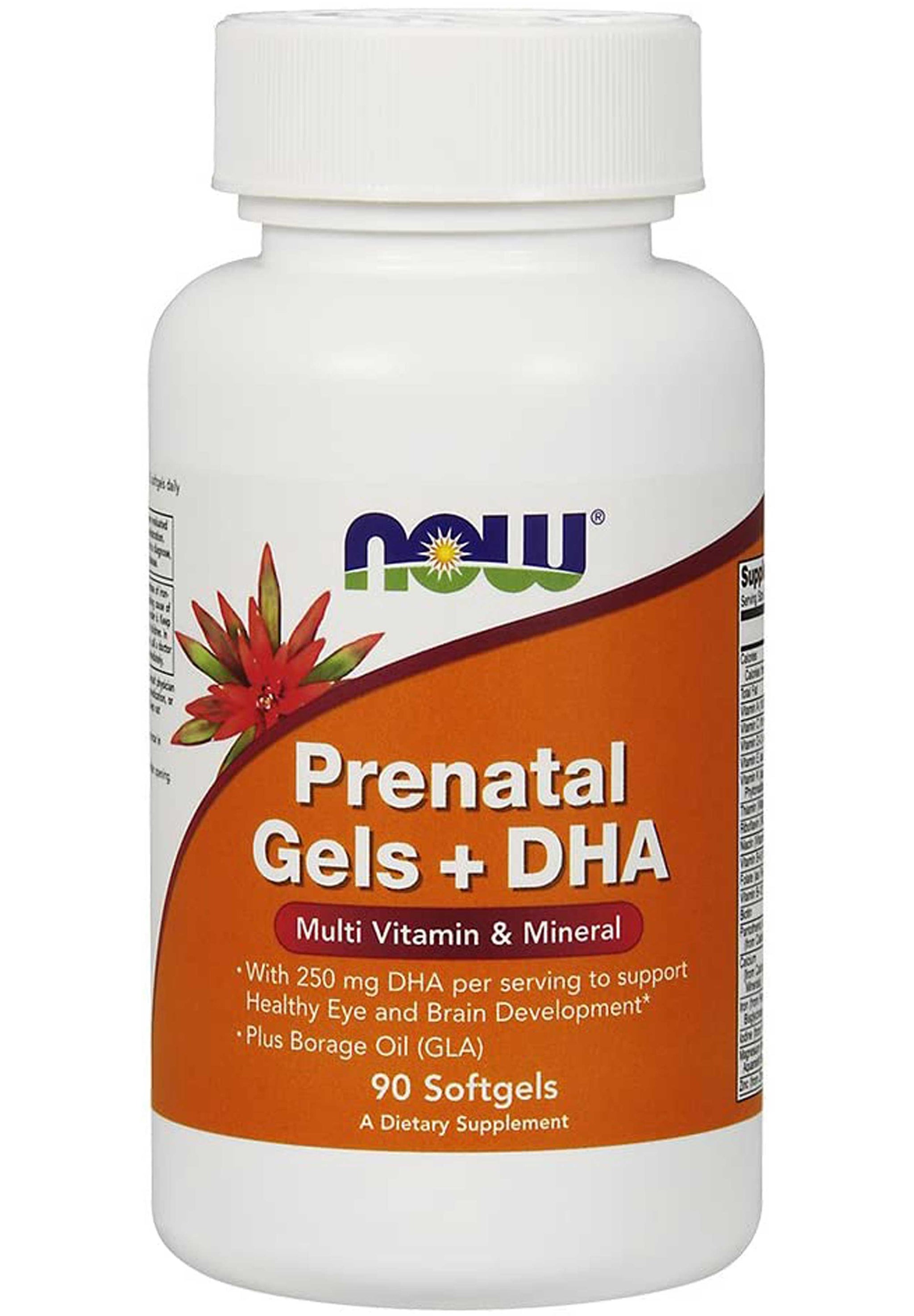 NOW Prenatal Gels + DHA