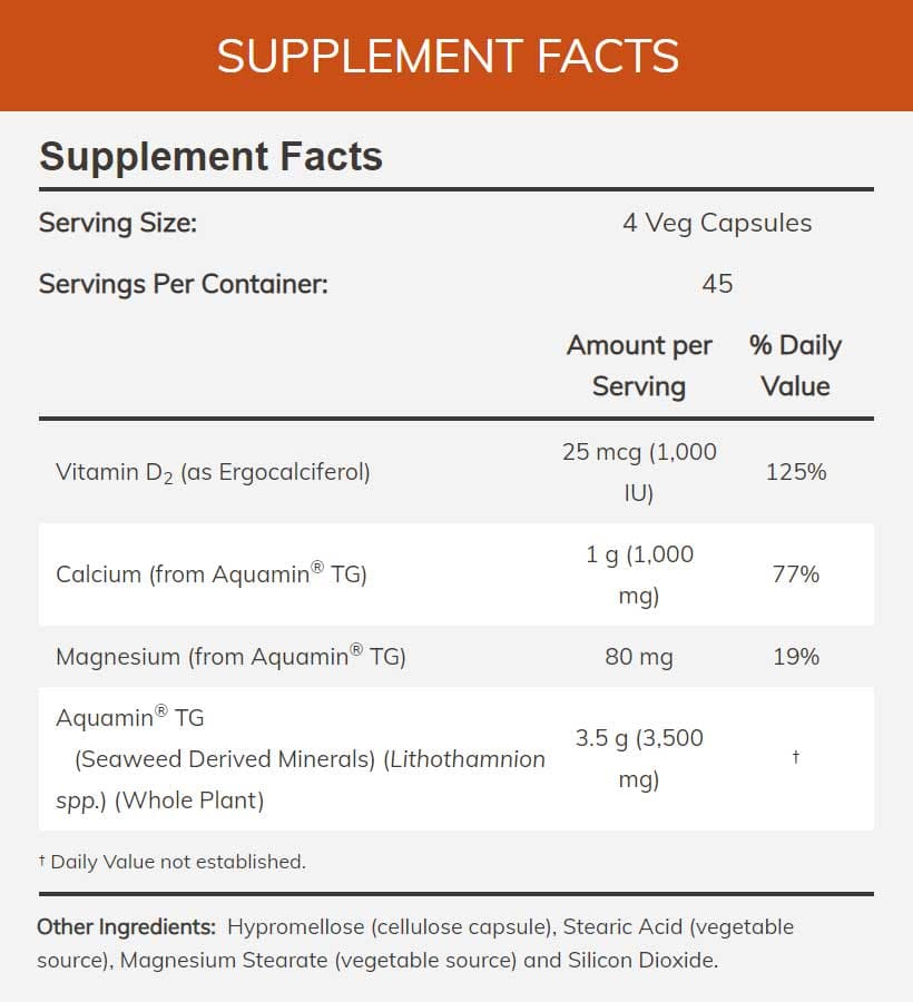 NOW Red Mineral Algae