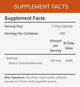 NOW Selenium 200 mcg (Yeast Free)