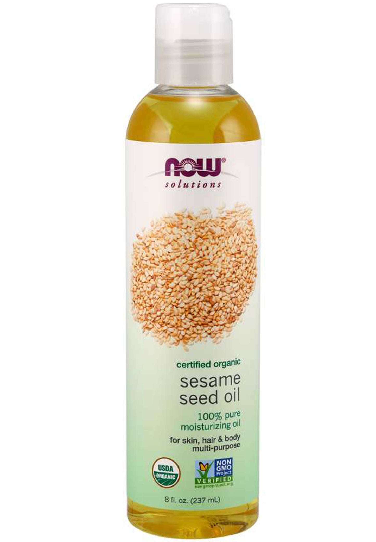 NOW Solutions Sesame Seed Oil, Organic