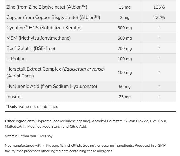 NOW Solutions Hair, Skin & Nails