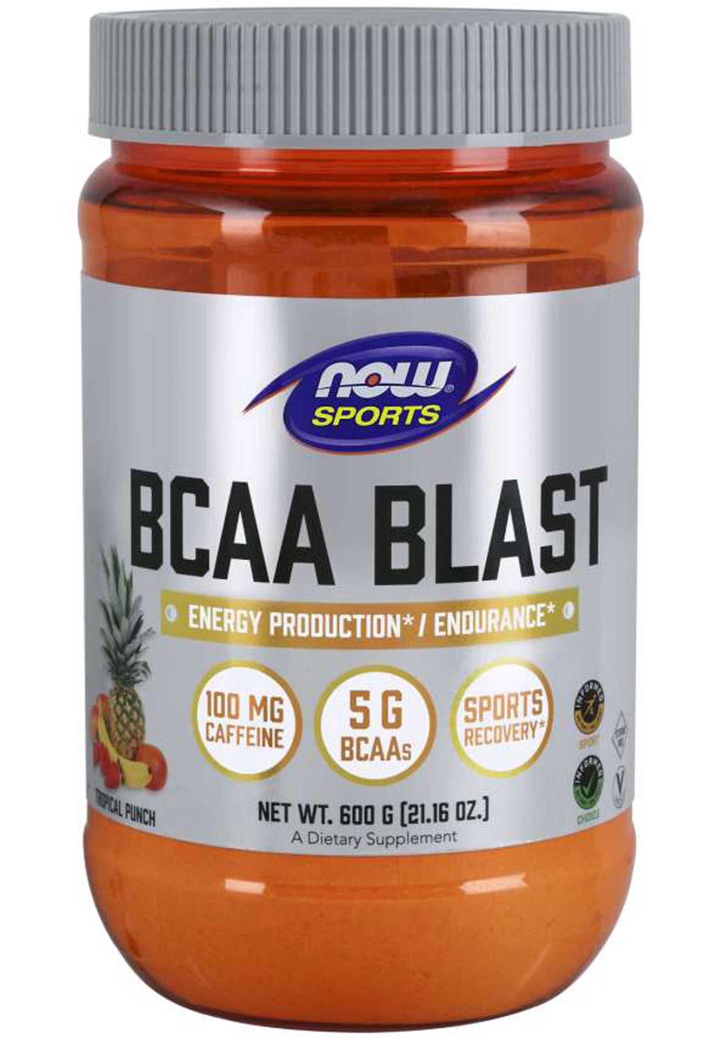 NOW Sports BCAA Blast Powder