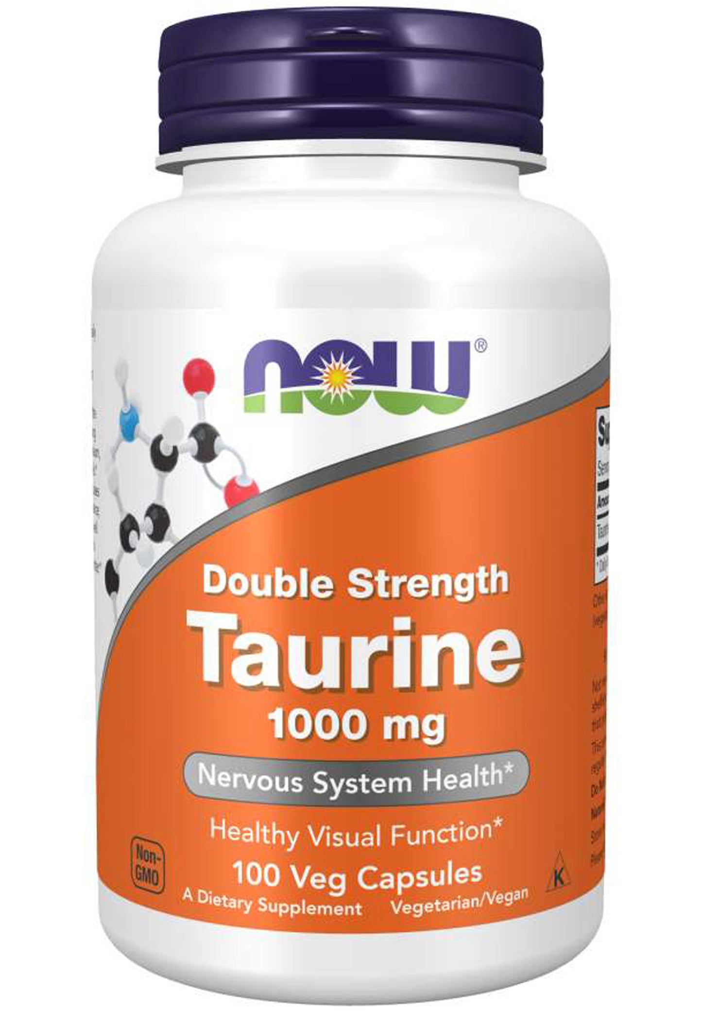 NOW Double Strength Taurine 1000 mg