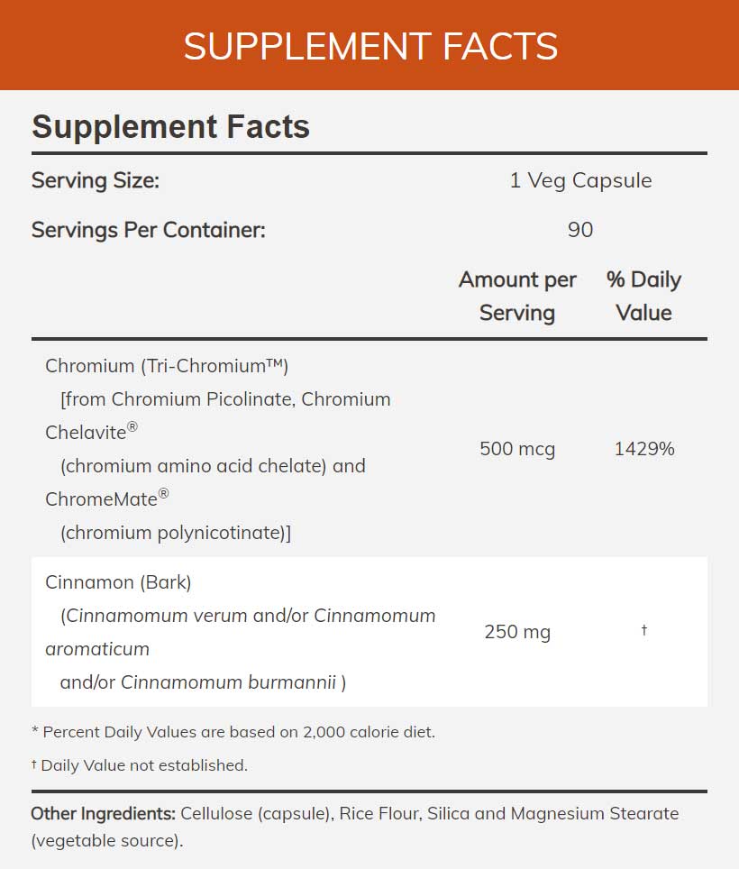 NOW Tri-Chromium 500 mcg