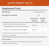 NOW Turmeric & Bromelain