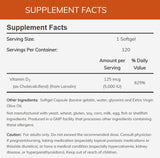 NOW Vitamin D-3 5,000 IU High Potency