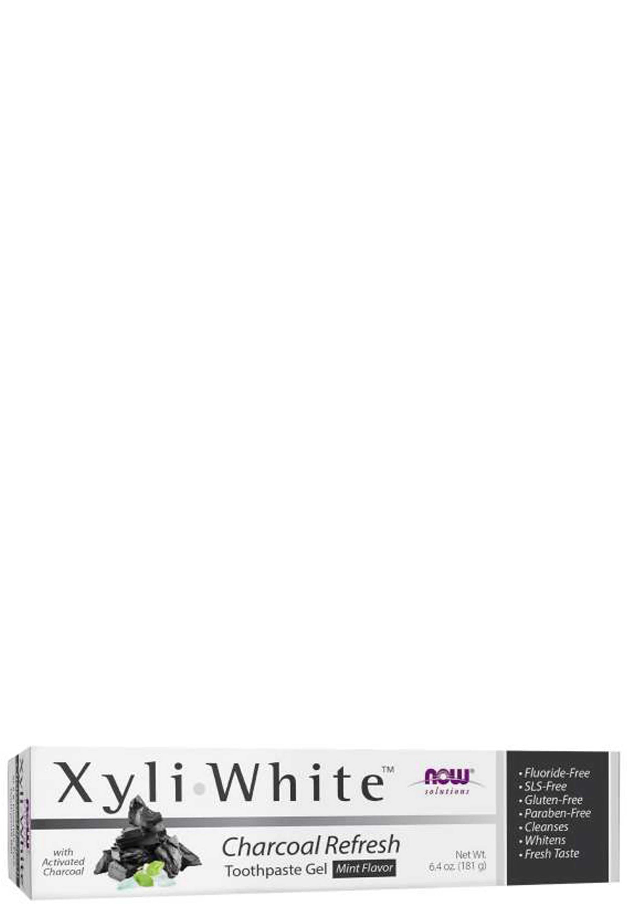 NOW Solutions XyliWhite Charcoal Refresh Toothpaste