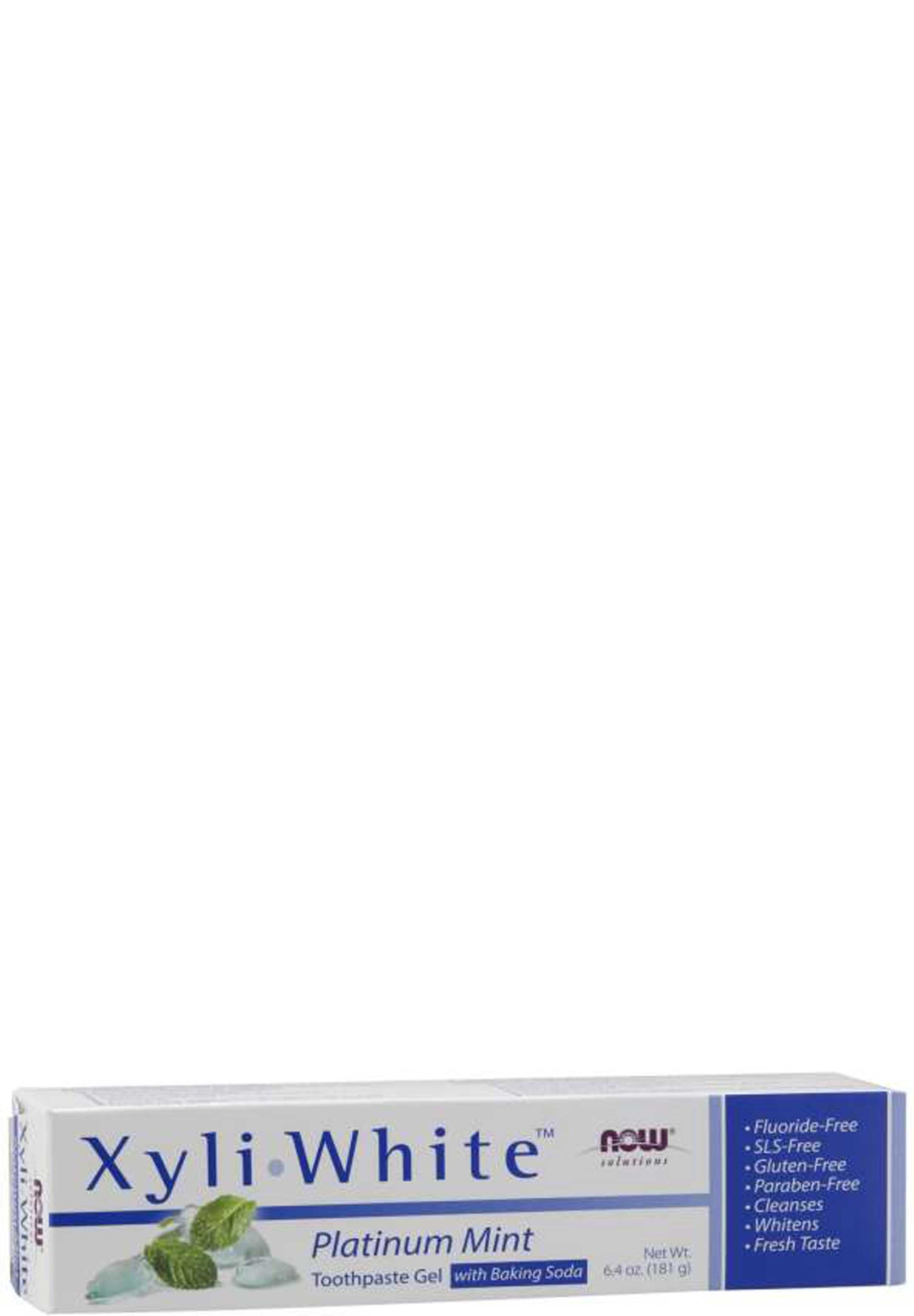 NOW Solutions XyliWhite Toothpaste Platinum Mint