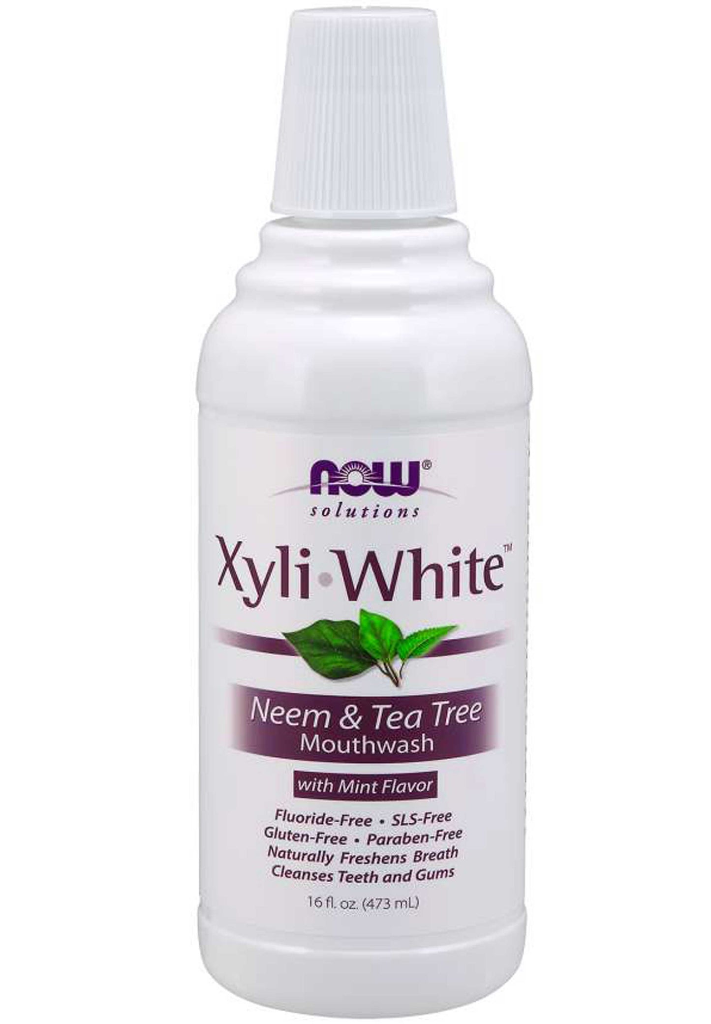 NOW Solutions Xyliwhite Neem & Tea Tree Mouthwash