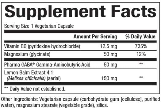Natural Factors Stress Relax Mind Retreat