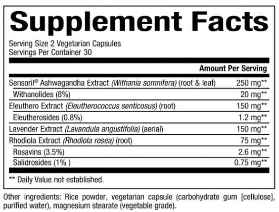 Natural Factors Stress-Relax Adrenal Serenity (formerly Stress-Relax Serenity Formula)