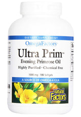 Natural Factors Ultra Prim Evening Primrose Oil 1000 mg