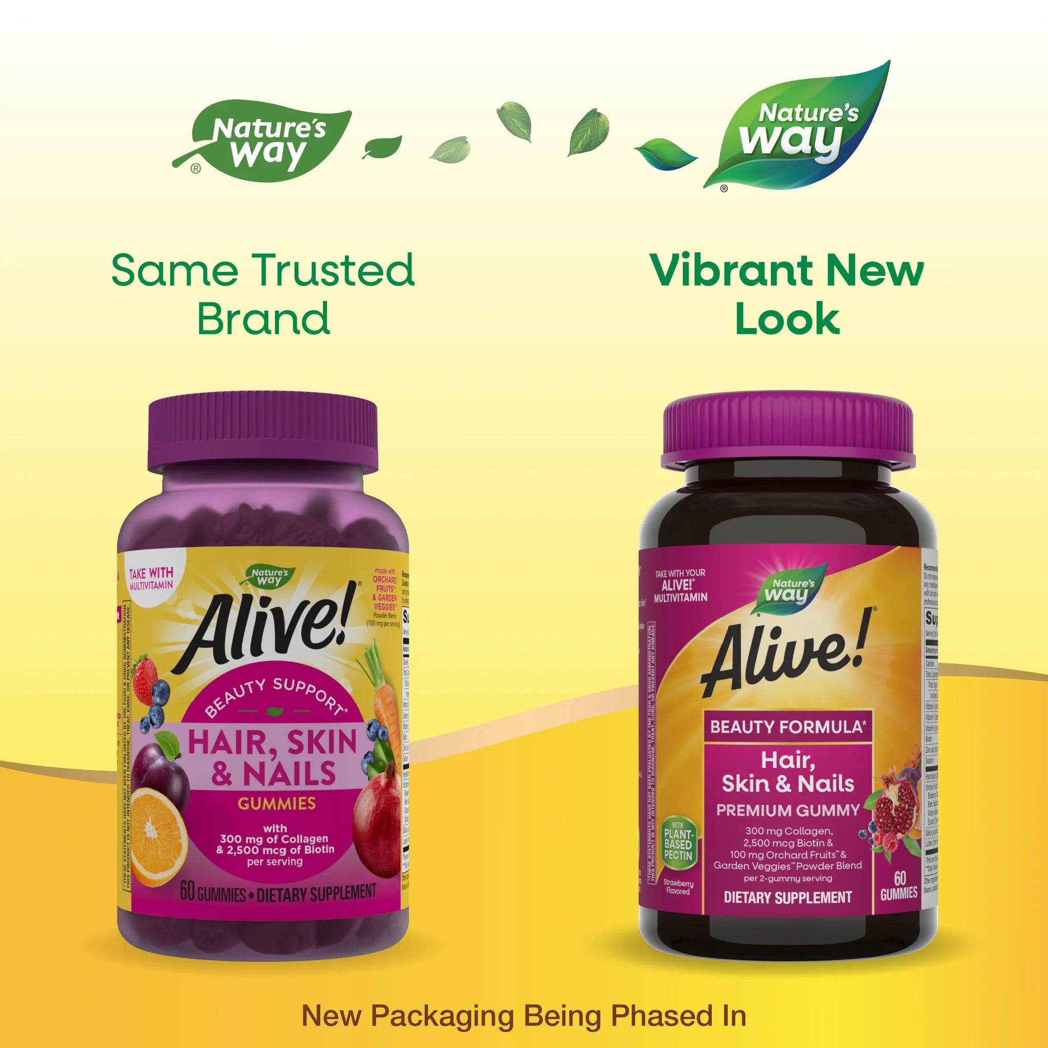 Nature's Way Alive! Hair, Skin & Nails Premium Gummies