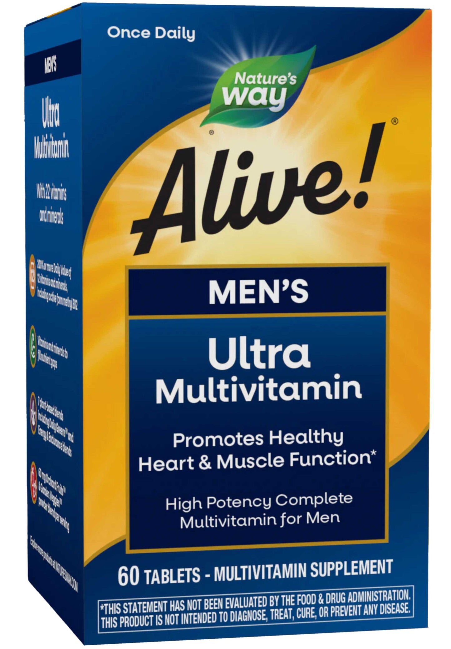 Nature's Way Alive! Men’s Ultra Multivitamin (Formerly Once Daily Men's Ultra Potency)