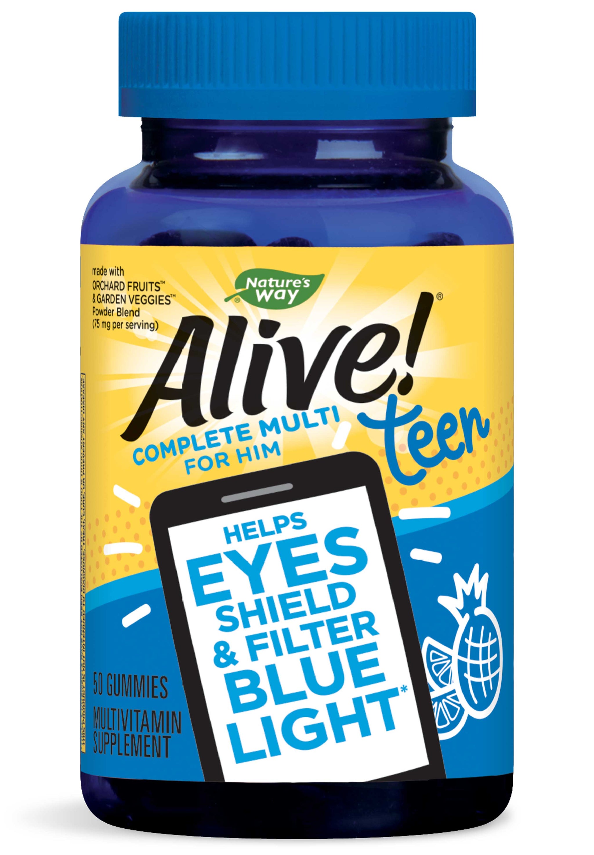 Nature's Way Alive! Teen Gummy Multivitamin for Him