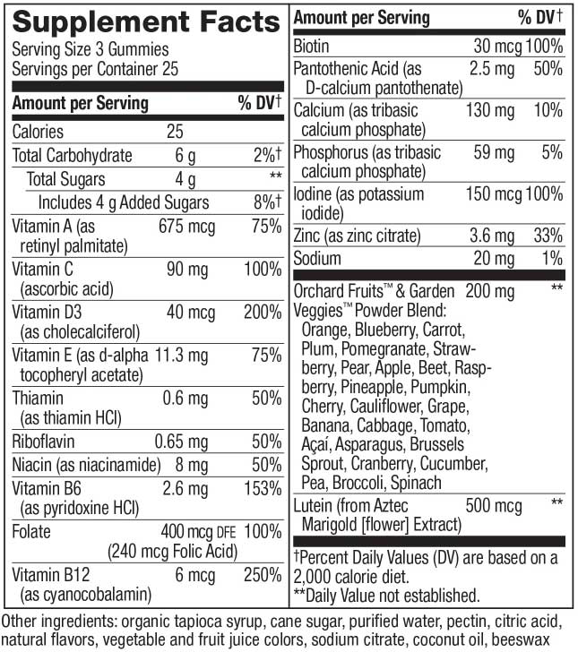 Nature's Way Alive! Women's 50+ Premium Gummy Multivitamin