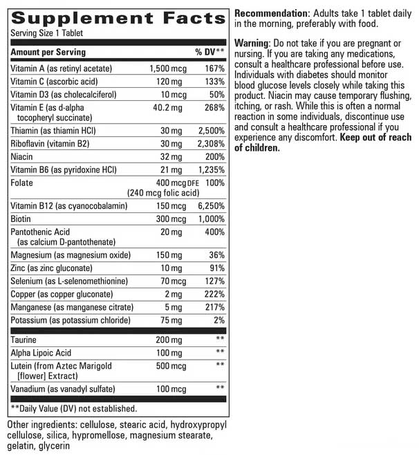 Nature's Way Alpha Betic Multivitamin