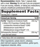 Nature's Way Fortify Daily Probiotic Mood & Stress