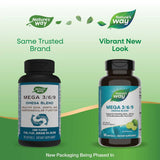 Nature's Way Mega 3/6/9 Omega Blend (Formerly Mega 3/6/9 Blend 1350 mg)