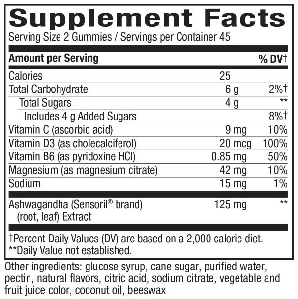 Nature's Way Stress Defense Gummy