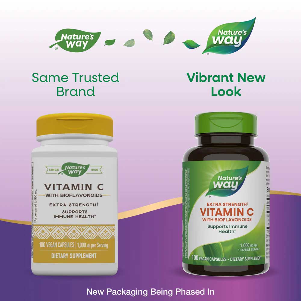 Nature's Way Vitamin C with Bioflavonoids Extra Strength